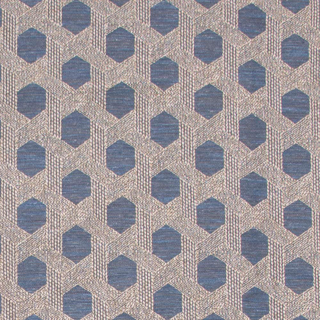 Lattice Wall Marine by Carole Designer Fabric Wintermint 78% Polyester, 15% Acrylic, 7% Linen Turkey 20,000 Martindale Circular Rubs Horizontal: 4.75 and Vertical: 2.75 54 - Swanky Fabrics -