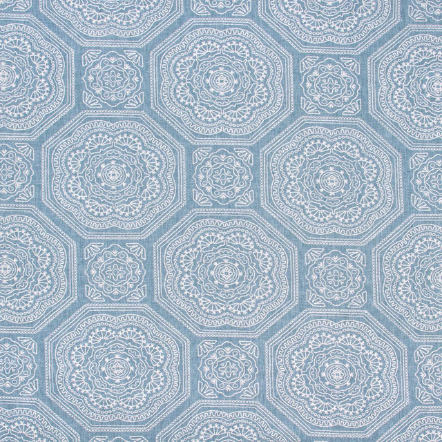 Lasting Friendship Sky by Carole Designer Fabric Desert Wanderer 50% Polyester, 50% Cotton India N/A Horizontal: 17125 and Vertical: 155 52 - Swanky Fabrics -