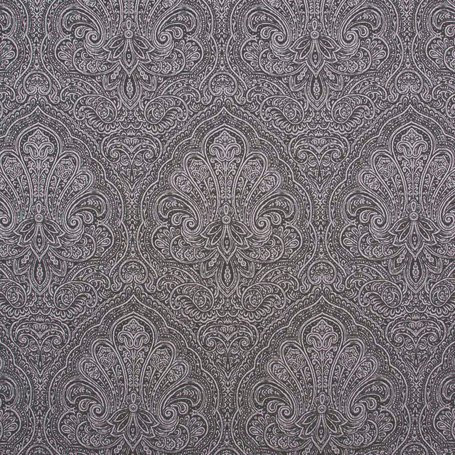 Hidden Crest Ebony by Carole Designer Fabric Ash Oak 65% Polyester, 35% Cotton India N/A Horizontal: 13.125 and Vertical: 26.5 54 - Swanky Fabrics -