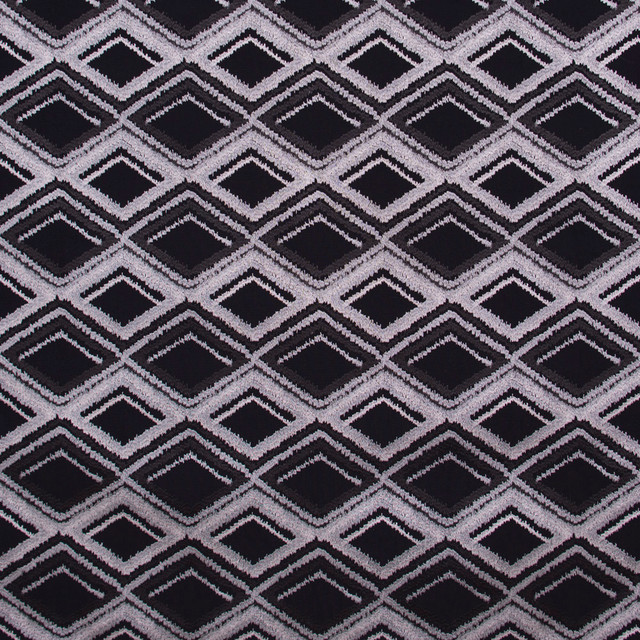 Shake It Up Eclipse by Carole Designer Fabric White Smoke 39% Viscose, 33% Polyester, 28% Cotton India N/A Horizontal: 6.75 and Vertical: 6 53.5 - Swanky Fabrics -