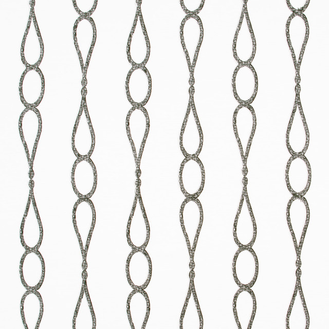 Begin Again Domino by Carole Designer Fabric White Smoke 100% Cotton India Passes 50,000 Double Rubs Wyzenbeek Horizontal: 9 and Vertical: 15.5 52 - Swanky Fabrics -