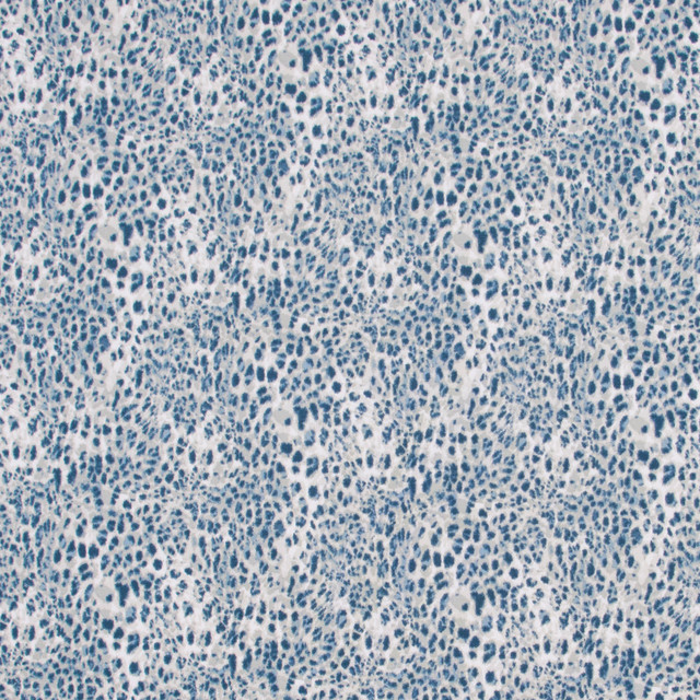 Spotted All Over River by Carole Designer Fabric Jungle Safari 100% Cotton India Passes 30,000 Double Rubs Wyzenbeek Horizontal: 13.75 and Vertical: 13.5 54 - Swanky Fabrics -