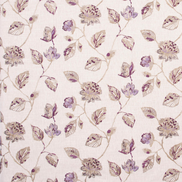 To Have Heart Boysenberry by Carole Designer Fabric Azalea 58% Cotton, 42% Polyester India Passes 20,000 Double Rubs Wyzenbeek Horizontal: 25.25 and Vertical: 12.25 50.5 - Swanky Fabrics -