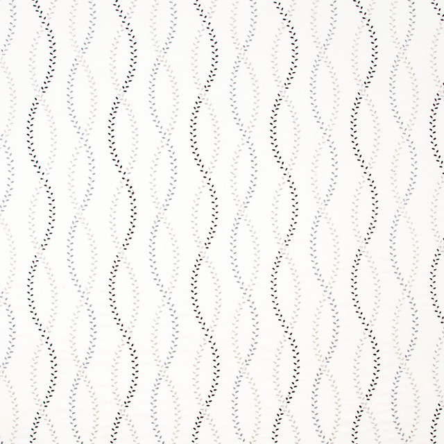 Tiny Leaves Domino by Carole Designer Fabric Birch 88% Cotton, 12% Viscose India N/A Horizontal: 625 and Vertical: 13 50 - Swanky Fabrics -