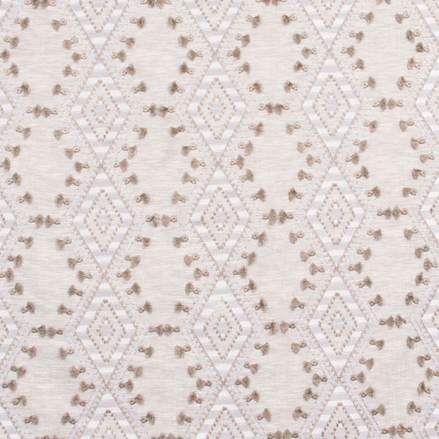 World Travels Flaxen by Carole Designer Fabric Ash Oak 71% Polyester, 29% Cotton India 25,000 Wyzenbeek Double Rubs Horizontal: 6.5 and Vertical: 6.25 52 - Swanky Fabrics -