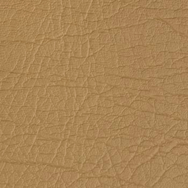 Oxen  Tan OX 24 by Naugahyde Designer Fabric See sample 100% Vinyl USA or Imported Water-based cleaning agents and foam may be used for cleaning. Cleaning by a professional cleaning service is recommended.  54  - Swanky Fabrics -