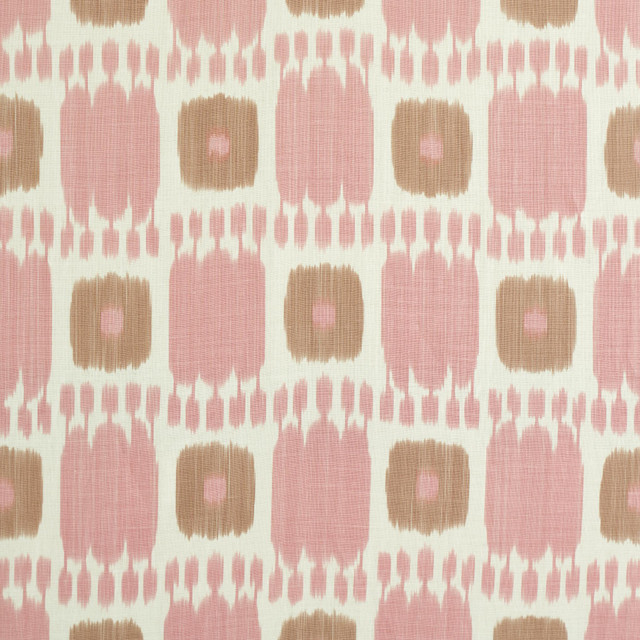Kandira Pink 174406 by Schumacher Designer Fabric Perennial Favorites 9.0" - Swanky Fabrics -