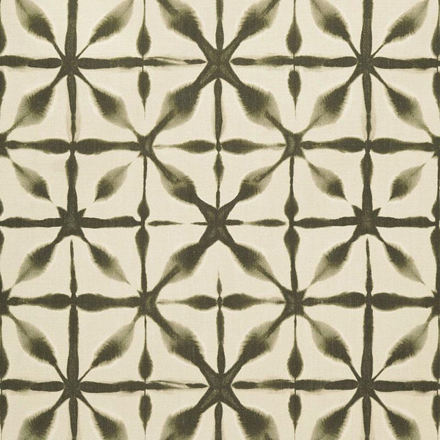 Andromeda Linen Peat 175381 by Schumacher Designer Fabric Au Naturel 17.5" - Swanky Fabrics -