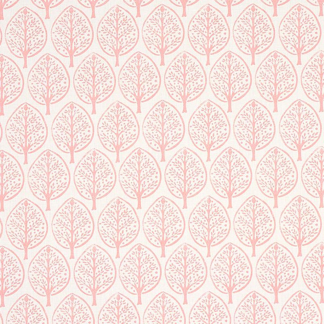 Mini Burchettes Pink 179141 by Schumacher Designer Fabric Molly Mahon 13.5" - Swanky Fabrics - Mini Burchettes Pink 179141 by Schumacher Designer Fabric Molly Mahon 13.5" - Swanky Fabrics -