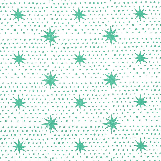 Spot & Star Sea Glass 179161 by Schumacher Designer Fabric MOLLY MAHON PRINTS LINEN 60% COTTON 30% THAILAND MARTINDALE 20000 </p><p>Repeat: Horizontal: 6 3/4" (17CM) and Vertical: 15" (38CM) 54 - Swanky Fabrics -