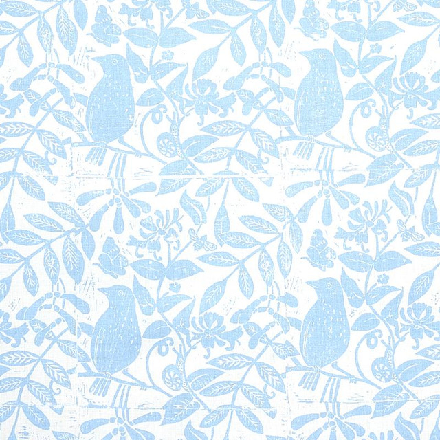 Bird & Bee Sky 179212 by Schumacher Designer Fabric Molly Mahon 54.0" - Swanky Fabrics - Bird & Bee Sky 179212 by Schumacher Designer Fabric Molly Mahon 54.0" - Swanky Fabrics -