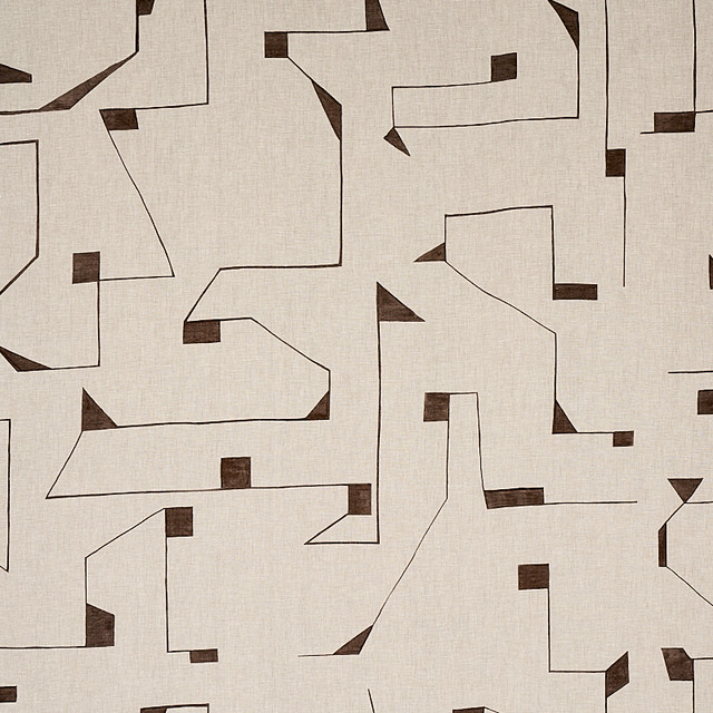 Circuit Carbon 179692 by Schumacher Designer Fabric PORTER TELEO LINEN 53% COTTON 35% UNITED KINGDOM MARTINDALE 20,000 </p><p>Repeat: Horizontal: 54" (137CM) and Vertical: 54" (137CM) 54 - Swanky Fabrics -