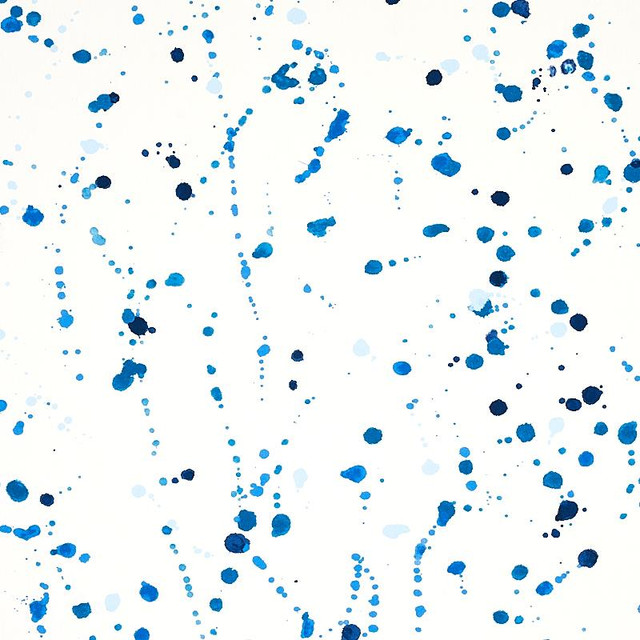 Ink Splash Blue 179711 by Schumacher Designer Fabric Porter Teleo 54.0" - Swanky Fabrics - Ink Splash Blue 179711 by Schumacher Designer Fabric Porter Teleo 54.0" - Swanky Fabrics -