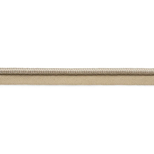 Cedric Cotton Lip Cord Wide Linen 74801 by Schumacher Designer Trim Perfect Basics: Trims - Swanky Fabrics -