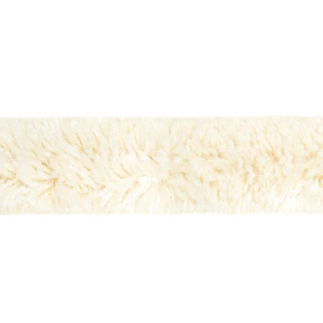 Tuft Braid Tape Ivory 79730 by Schumacher Designer Trim Neisha Crosland - Swanky Fabrics - Tuft Braid Tape Ivory 79730 by Schumacher Designer Trim Neisha Crosland - Swanky Fabrics -
