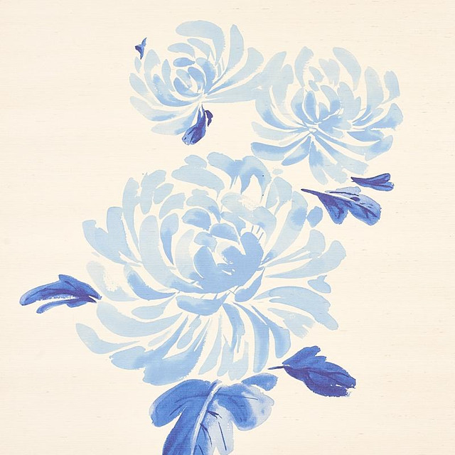 Hana Sisal Blue 5009042 by Schumacher Designer Wallpaper Textural Appeal 33.25" - Swanky Fabrics - Hana Sisal Blue 5009042 by Schumacher Designer Wallpaper Textural Appeal 33.25" - Swanky Fabrics -