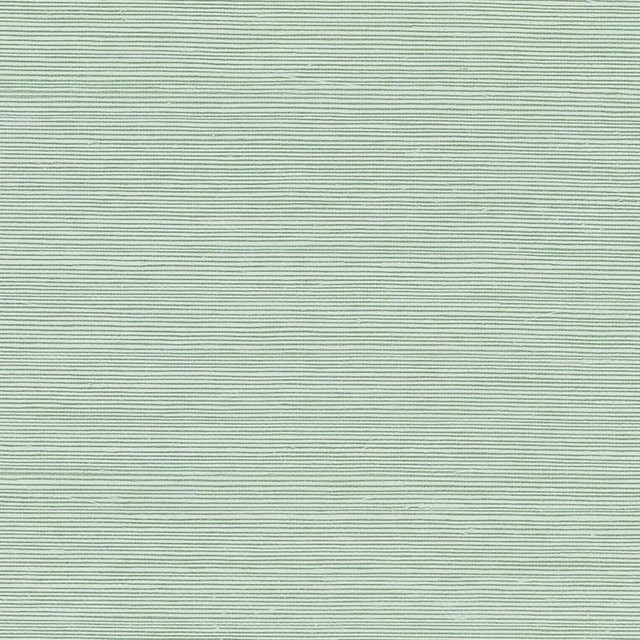 Haruki Sisal Seaglass 5004717 by Schumacher Designer Wallpaper Perfect Basics: Haruki Sisal - Swanky Fabrics -
