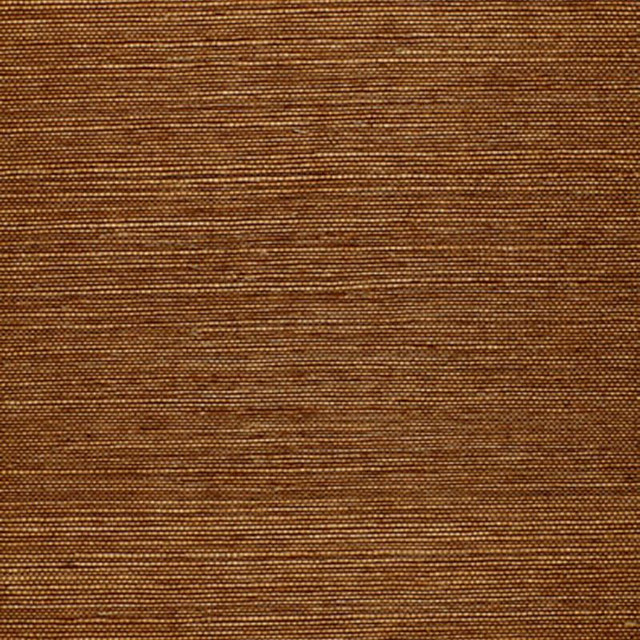 Osan Sisal Dark Camel 529633 by Schumacher Designer Wallpaper Quiet Beauty - Swanky Fabrics -