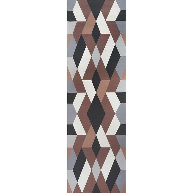 Deco Diamonds Panel Carbon 5009201 by Schumacher Designer Wallpaper Clements Ribeiro 78.0" - Swanky Fabrics - Deco Diamonds Panel Carbon 5009201 by Schumacher Designer Wallpaper Clements Ribeiro 78.0" - Swanky Fabrics -