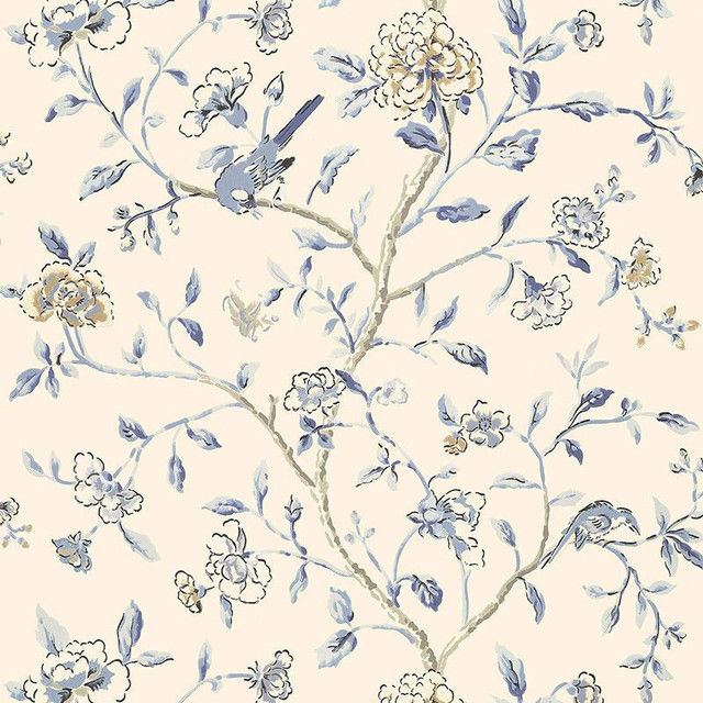 Annabelle Vine Porcelain 5004401 by Schumacher Designer Wallpaper Greenhouse 27.0" - Swanky Fabrics - Annabelle Vine Porcelain 5004401 by Schumacher Designer Wallpaper Greenhouse 27.0" - Swanky Fabrics -