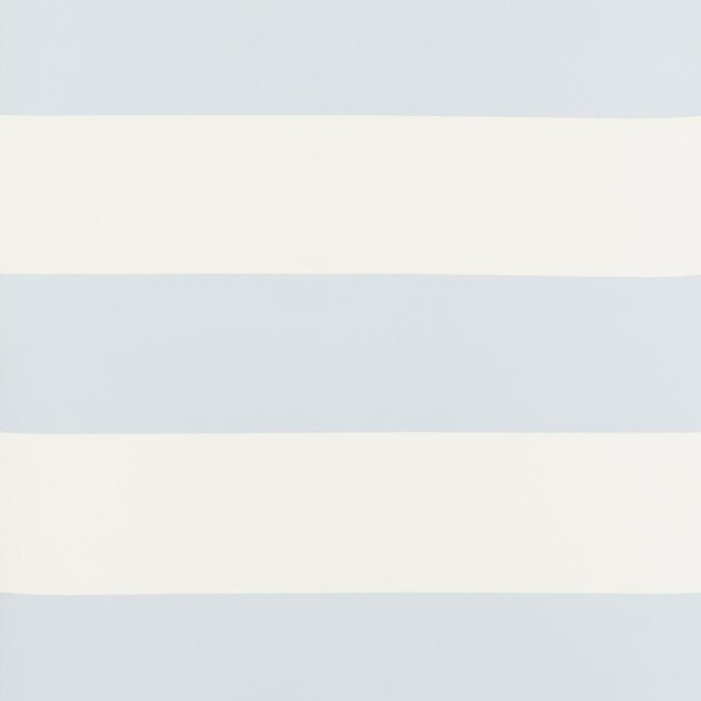 Baxter Stripe Sky 5008520 by Schumacher Designer Wallpaper Sophisticated Stripe - Swanky Fabrics -