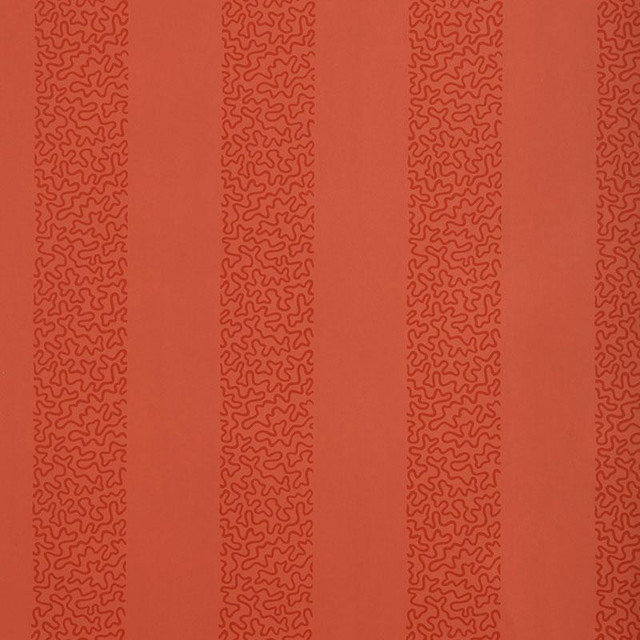 Beekman Stripe Coral 5004572 by Schumacher Designer Wallpaper Chroma 6.75" - Swanky Fabrics - Beekman Stripe Coral 5004572 by Schumacher Designer Wallpaper Chroma 6.75" - Swanky Fabrics -