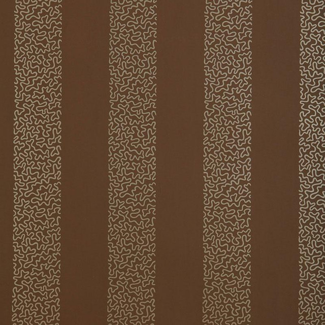 Beekman Stripe Truffle 5004573 by Schumacher Designer Wallpaper Chroma 6.75" - Swanky Fabrics - Beekman Stripe Truffle 5004573 by Schumacher Designer Wallpaper Chroma 6.75" - Swanky Fabrics -