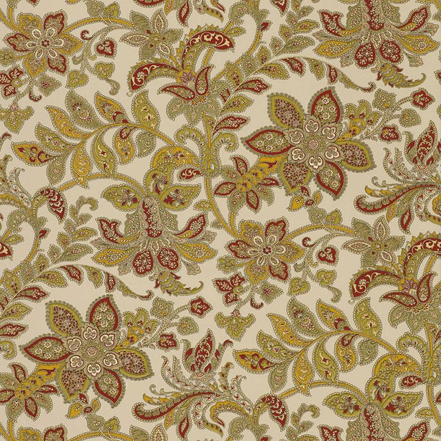 Corsini Paisley Patina 5004071 by Schumacher Designer Wallpaper Perennial Favorites 13.5" - Swanky Fabrics - Corsini Paisley Patina 5004071 by Schumacher Designer Wallpaper Perennial Favorites 13.5" - Swanky Fabrics -