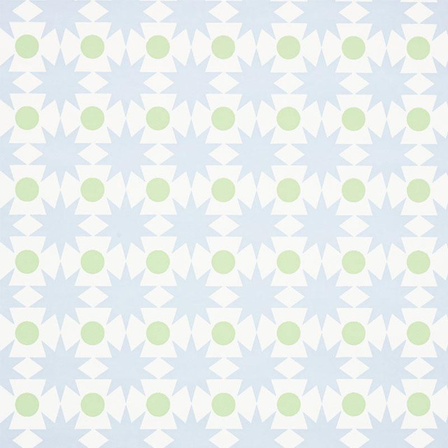 Cosmos Sky 5009560 by Schumacher Designer Wallpaper Studio Bon 1.12" - Swanky Fabrics -