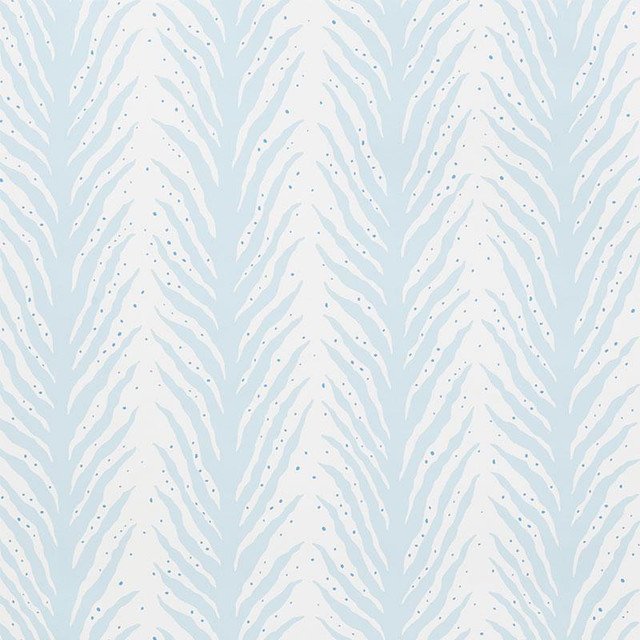 Creeping Fern Slumber Blue 5009451 by Schumacher Designer Wallpaper Celerie Kemble 27.0" - Swanky Fabrics - Creeping Fern Slumber Blue 5009451 by Schumacher Designer Wallpaper Celerie Kemble 27.0" - Swanky Fabrics -