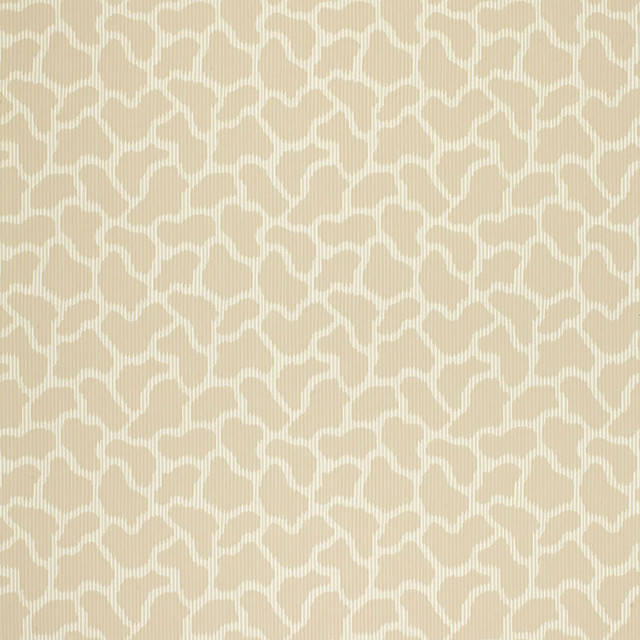 Giraffe Beige 5005111 by Schumacher Designer Wallpaper MODERN NATURE Paper 0 UNITED STATES OF AMERICA </p><p>Repeat: Horizontal: 6 3/4" (17CM) and Vertical: 9" (23CM) 27 - Swanky Fabrics -