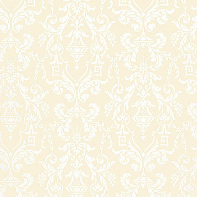 Lido Damask Beige 5004480 by Schumacher Designer Wallpaper Greenhouse 9.0" - Swanky Fabrics - Lido Damask Beige 5004480 by Schumacher Designer Wallpaper Greenhouse 9.0" - Swanky Fabrics -