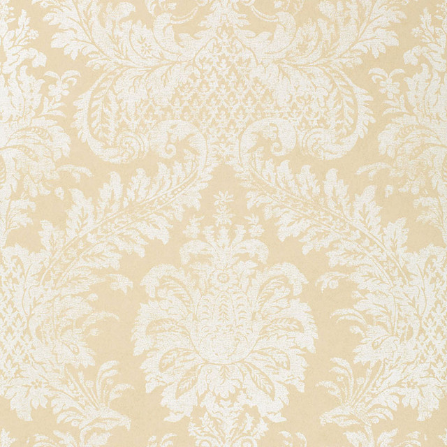 Lorenzo Damask Taupe 5000433 by Schumacher Designer Wallpaper PALAZZO Paper 0 UNITED STATES OF AMERICA </p><p>Repeat: Horizontal: 27" (69CM) and Vertical: 27" (69CM) 27 - Swanky Fabrics -