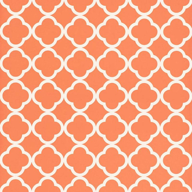 Morocco Terra Cotta 5005874 by Schumacher Designer Wallpaper Byzantium 4.5" - Swanky Fabrics - Morocco Terra Cotta 5005874 by Schumacher Designer Wallpaper Byzantium 4.5" - Swanky Fabrics -