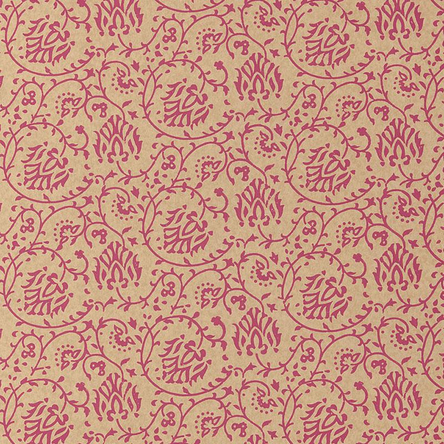 Sarana Vine Cerise 5005273 by Schumacher Designer Wallpaper Jaipur - Swanky Fabrics - Sarana Vine Cerise 5005273 by Schumacher Designer Wallpaper Jaipur - Swanky Fabrics -