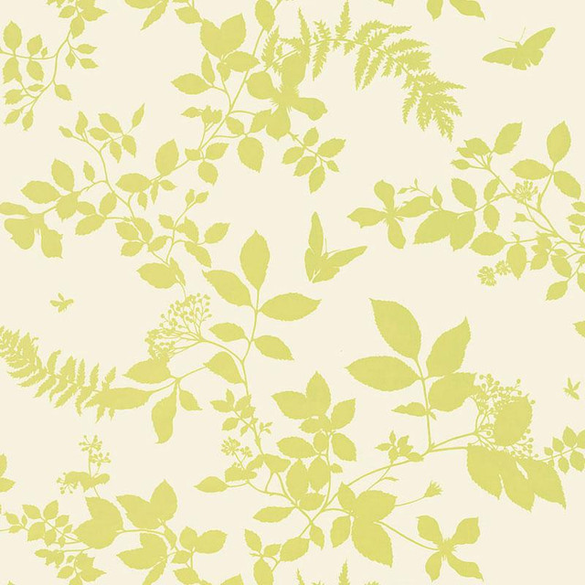 Shadow Vine Chartreuse 5005102 by Schumacher Designer Wallpaper Modern Nature 27.0" - Swanky Fabrics - Shadow Vine Chartreuse 5005102 by Schumacher Designer Wallpaper Modern Nature 27.0" - Swanky Fabrics -