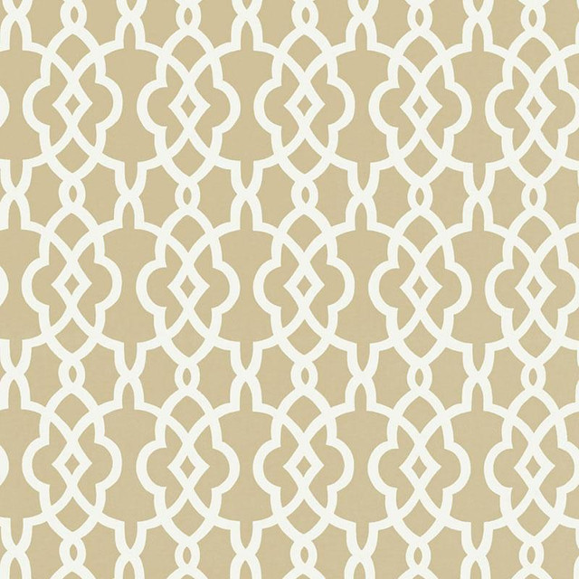 Summer Palace Fret Sand 5005140 by Schumacher Designer Wallpaper Modern Nature 27.0" - Swanky Fabrics - Summer Palace Fret Sand 5005140 by Schumacher Designer Wallpaper Modern Nature 27.0" - Swanky Fabrics -