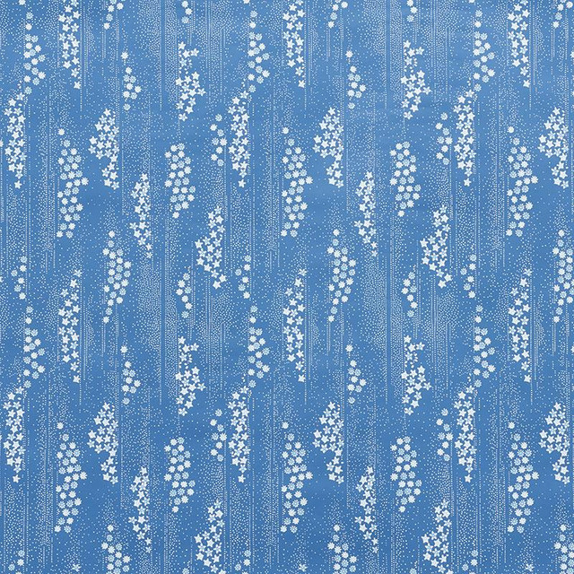 Taki Floral Indigo 5008740 by Schumacher Designer Wallpaper Mingei 9.0" - Swanky Fabrics - Taki Floral Indigo 5008740 by Schumacher Designer Wallpaper Mingei 9.0" - Swanky Fabrics -