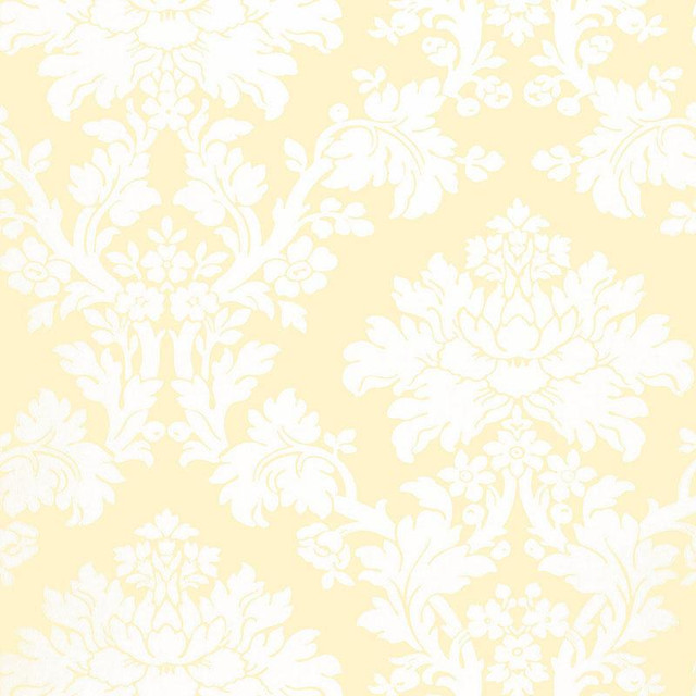 Tierni Damask Buttercup 5004461 by Schumacher Designer Wallpaper Greenhouse 13.5" - Swanky Fabrics - Tierni Damask Buttercup 5004461 by Schumacher Designer Wallpaper Greenhouse 13.5" - Swanky Fabrics -