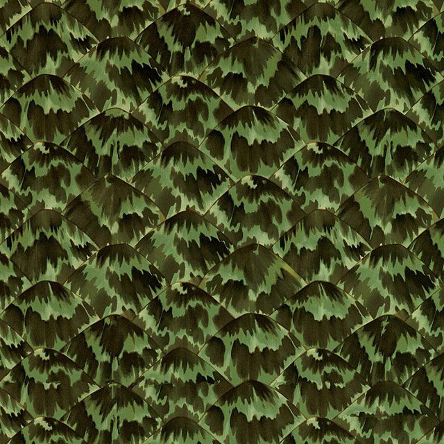 Tortoise Amazon 5007451 by Schumacher Designer Wallpaper Celerie Kemble 27.0" - Swanky Fabrics - Tortoise Amazon 5007451 by Schumacher Designer Wallpaper Celerie Kemble 27.0" - Swanky Fabrics -