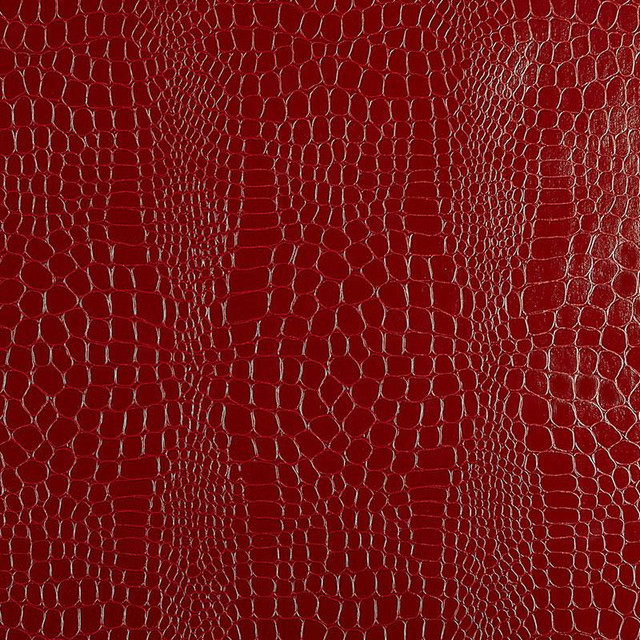 Crocodile Crimson 5005831 by Schumacher Designer Wallpaper Modern Glamour 5.5" - Swanky Fabrics - Crocodile Crimson 5005831 by Schumacher Designer Wallpaper Modern Glamour 5.5" - Swanky Fabrics -