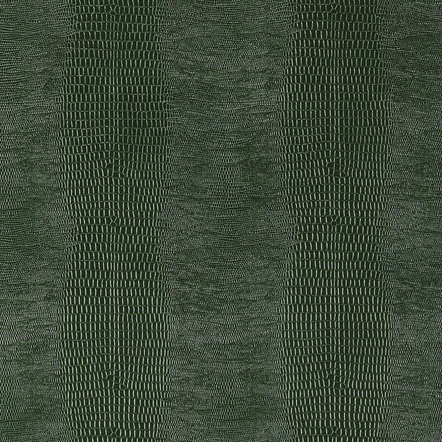 Komodo Forest Green 5007342 by Schumacher Designer Wallpaper Fabulous Faux 6.0" - Swanky Fabrics -