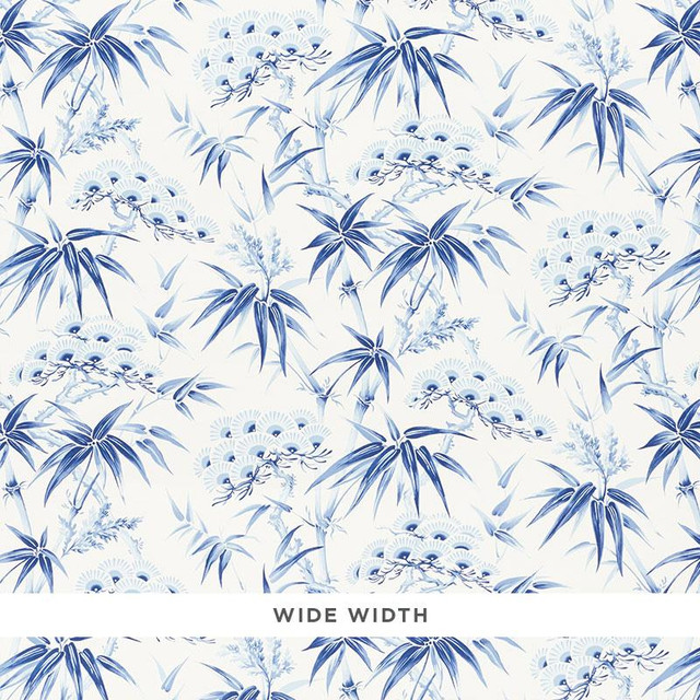 Arita Floral Porcelain 5009140 by Schumacher Designer Wallpaper Mingei 27.5" - Swanky Fabrics - Arita Floral Porcelain 5009140 by Schumacher Designer Wallpaper Mingei 27.5" - Swanky Fabrics -