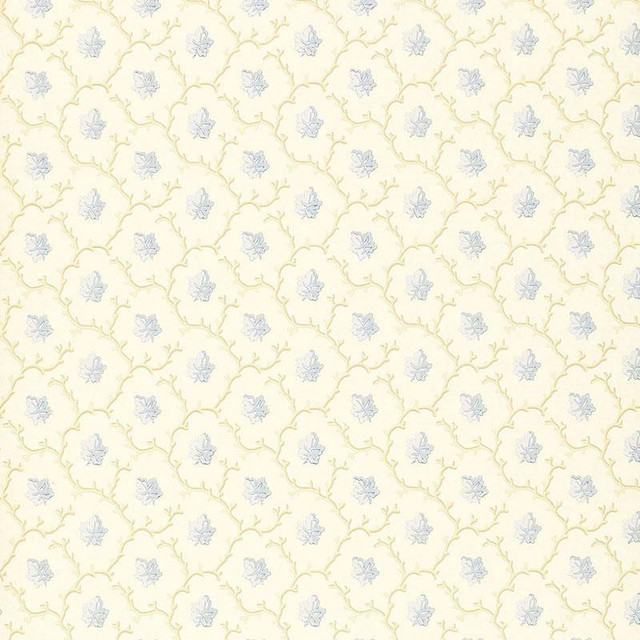 Coral Leaf Blue 203683 by Schumacher Designer Wallpaper Simply Charming 3.38" - Swanky Fabrics - Coral Leaf Blue 203683 by Schumacher Designer Wallpaper Simply Charming 3.38" - Swanky Fabrics -