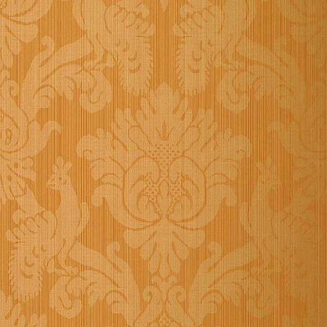 Valette Strie Damask Terracotta 5003663 by Schumacher Designer Wallpaper Palazzo 10.25" - Swanky Fabrics - Valette Strie Damask Terracotta 5003663 by Schumacher Designer Wallpaper Palazzo 10.25" - Swanky Fabrics -