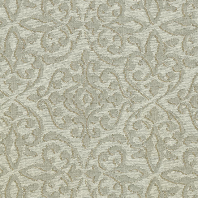 Coralie Parchment 410012 by PKL Studio Designer Fabric - 78%Polyester 22%Cotton INDIA 15000 Horizontal: 9.3 and Vertical: 9.4 54 - Swanky Fabrics -