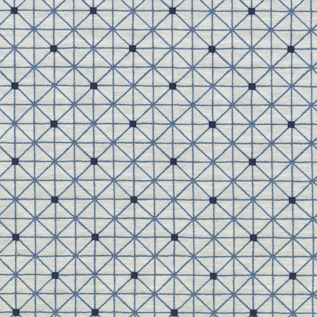 Sierra Embr Porcelain 410252 by PKL Studio Designer Fabric - 71%Polyester 29%Cotton Embroid:100%Viscose INDIA 51000 Horizontal: 3.25 and Vertical: 3.2 54 - Swanky Fabrics -