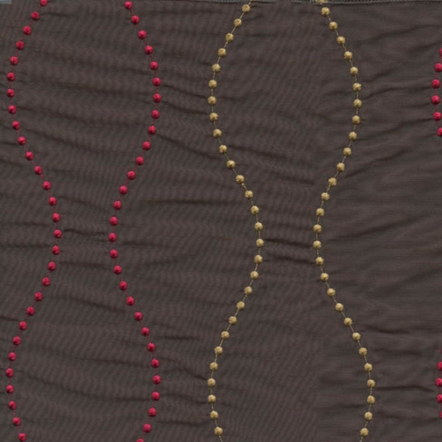Pita Maha Cognac by RM CoCo Designer Fabric Imagine - Wesco 100% Polyester See Sample 0 Horizontal: 11 and Vertical: 7.5 55 - Swanky Fabrics -