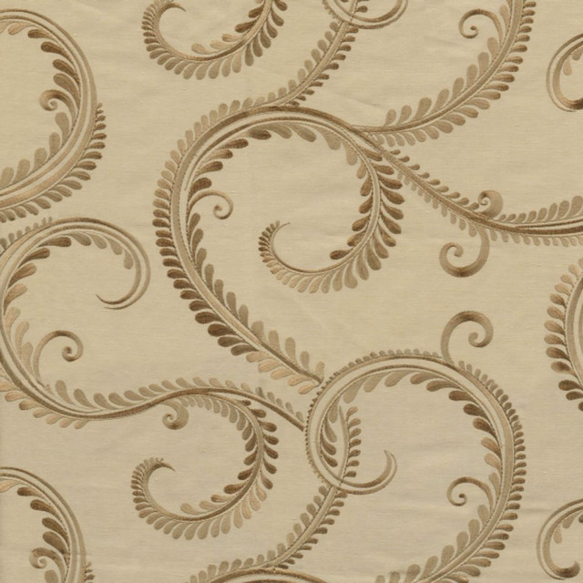 Priviledge Bamboo by RM CoCo Designer Fabric Color Rainbow - Wind - Wesco 100% Polyester Embroidery 100% Rayon Base See Sample 0 Horizontal: 17 and Vertical: 12.75 51 - Swanky Fabrics -