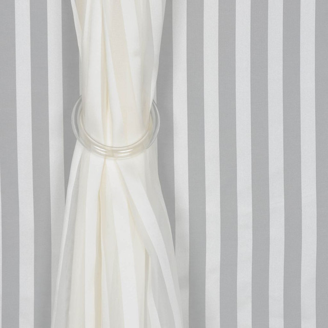 Perennial Sand by RM CoCo Designer Fabric Classic 118" Sheers 100% Polyester See Sample 0 Horizontal: 1.25 and Vertical: 1.125 118 - Swanky Fabrics -